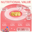 Picture of CosmoCat Tuna and Shrimp Cat Treats 48g, E-Protein, Hypoallergenic