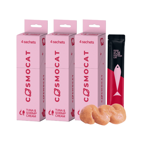 Picture of CosmoCat Tuna and Shrimp Cat Treats 48g, E-Protein, Hypoallergenic