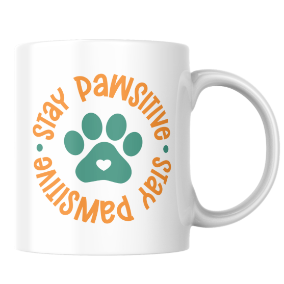 Picture of Tabanni  Stay Pawsitive  Mug