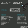 Picture of Schesir After Dark Chicken with Quail Egg Paté Adult Wet Cat Food  80g Can  (3-Pack)
