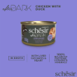 Picture of Schesir After Dark Complete and Balanced Wet Cat Food – Chicken with Duck   80g  (3-Pack)
