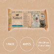Picture of Ferplast Naturé Aloe Vera Dog and Cat Cleaning Wipes (40 Pack)