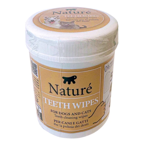 Picture of Naturé Disposable Dental Finger Wipes for Dogs and Cats (50 Wipes)