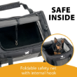 Picture of Ferplast Voyager Flightpack Cabin Pet Carrier (Black)