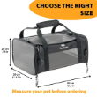 Picture of Ferplast Voyager Flightpack Cabin Pet Carrier (Black)