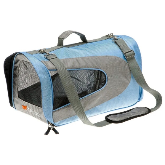 Picture of Ferplast Beauty Pet Travel Carrier Bag - Blue (Medium)