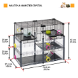 Picture of Ferplast Multi-Level Modular Small Animal Cage System – Deep Base Burrowing Habitat