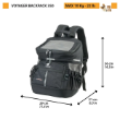 Picture of Ferplast Voyager Pet Backpack Carrier 350 (Black)  Z