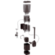 Picture of AquaFlow ClearView Nano HOB Protein Skimmer (Model: N-550)