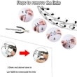 Picture of Ferplast Chrome  CA6000 Metal Dog Training Collar with Rubber Tips