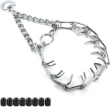 Picture of Ferplast Chrome  CA6000 Metal Dog Training Collar with Rubber Tips