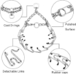 Picture of Ferplast Chrome CA6002 Metal Dog Training Collar with Rubber Tips