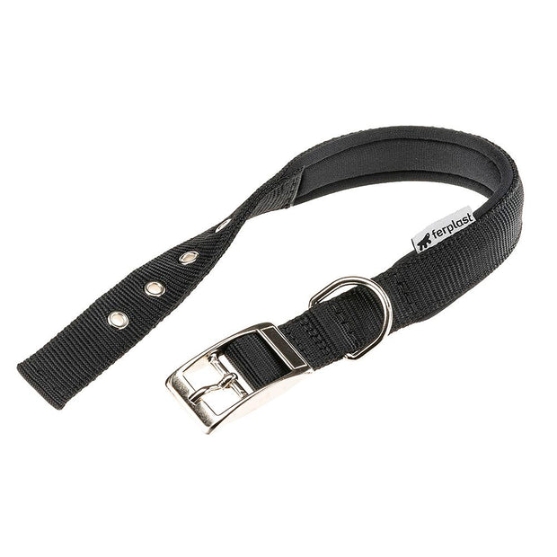 Picture of Ferplast Daytona Padded Nylon Dog Collar (C25/53) BLACK