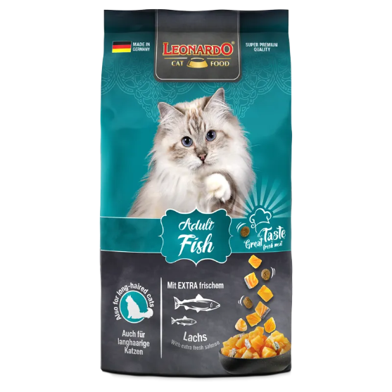 Picture of LEONARDO Adult Fish Dry Cat Food – 7.5 kg