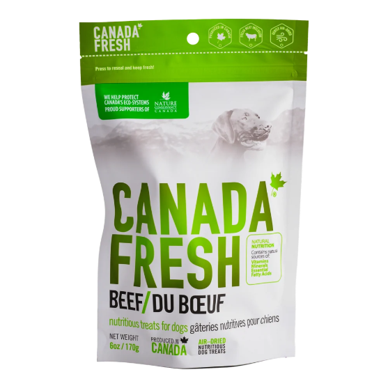 Picture of Canada Fresh Air-Dried Beef Dog Treats 170g