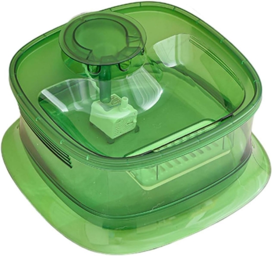 Picture of Premium Ultra-Quiet Automatic Pet Water Fountain & Circulating Dispenser (4.5L Large Capacity - Transparent Gree