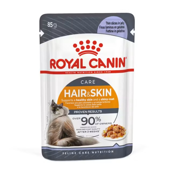Picture of Royal Canin hair & skin Care  in Gravy 85g (12/pack)