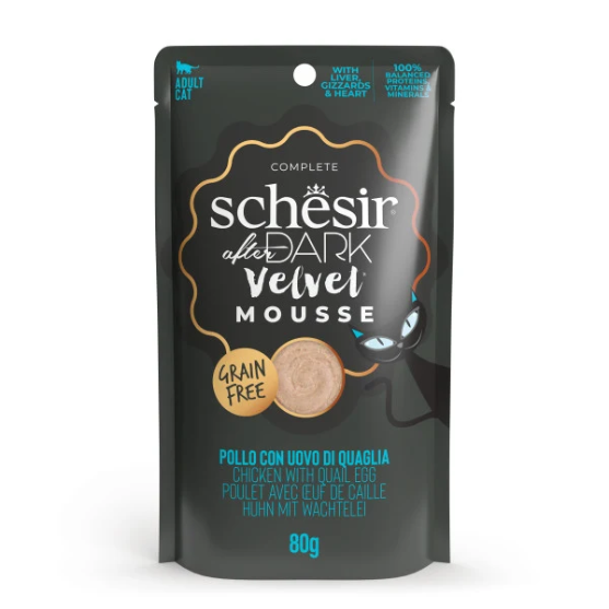 Picture of Food for adults Chicken With Quail Egg in mousse 80g in pouch