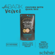 Picture of Food for adults Chicken With Quail Egg in mousse 80g in pouch