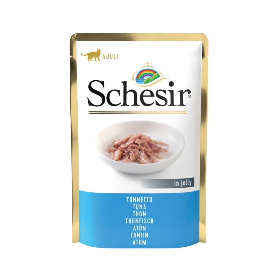 Picture of Schesir Adult Tuna in Jelly Wet Cat Food 85g (6/Pack)